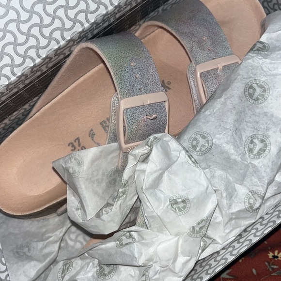 Birkenstock Arizona Vegan Brand New with box and tags ..beautiful 🥰 - Picture 15 of 15
